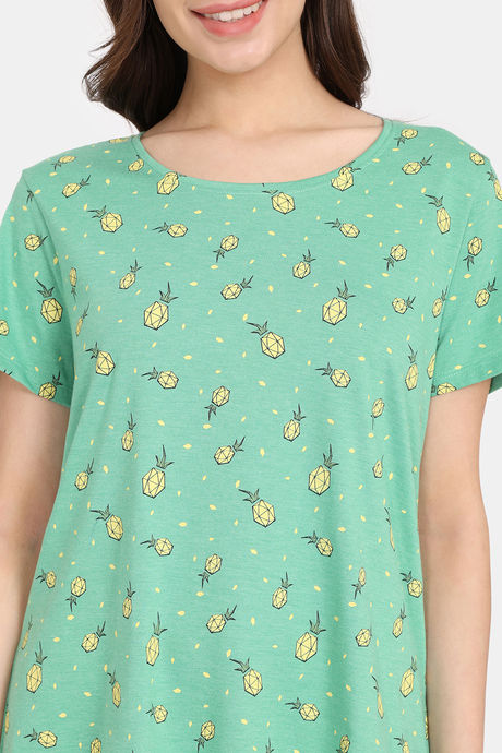 Rosaline Bloom Fest Knit Cotton Top (Pack of 2) -  Green Grey — image 11